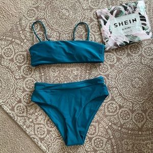 Shein high waisted bikini/bathing suit